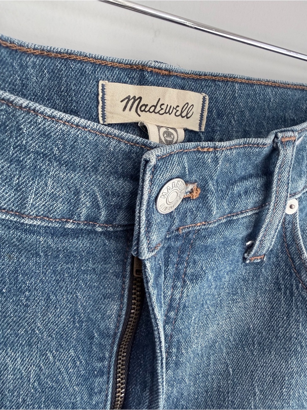 Madewell The Perfect Vintage Wide-Leg Jean Leifland Wash 32 Stretch NH653 - Picture 9 of 16